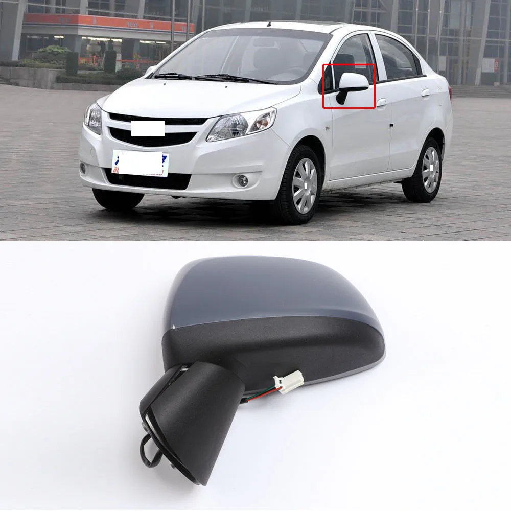

CAPQX For Chevrolet Sail 2010 2011 2012 2013 2014 Side Rearview Rear View Mirror Car Outside Reversing Mirror Reflector Assembly