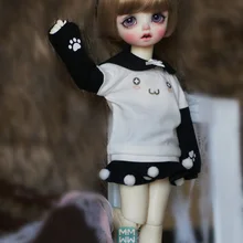 BJD Кукла Одежда для 27-30 см 1/6 BJD кукла Повседневный вязаный костюм свитер+ юбка+ воротник+ носки