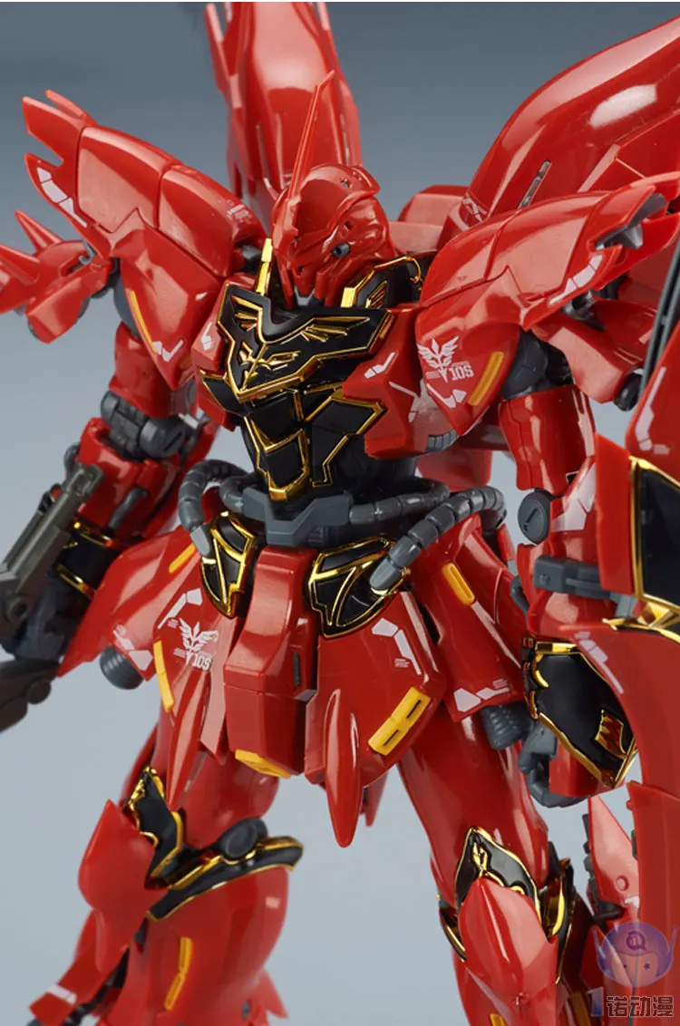 Bandai Gundam RG 1/144 модель MSN-06S Нео зеон SINANJU Unchained мобильный костюм детские игрушки