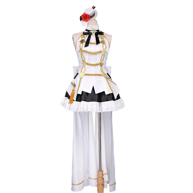 Final Fantasy XIV Hinamatsuri дочери фестиваль Idol Женское платье форма наряд аниме Костюмы для косплея с аксессуаром