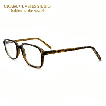 

Glasses Square Shape Acetate Optical Frame Computer Glasses Men Women A503
