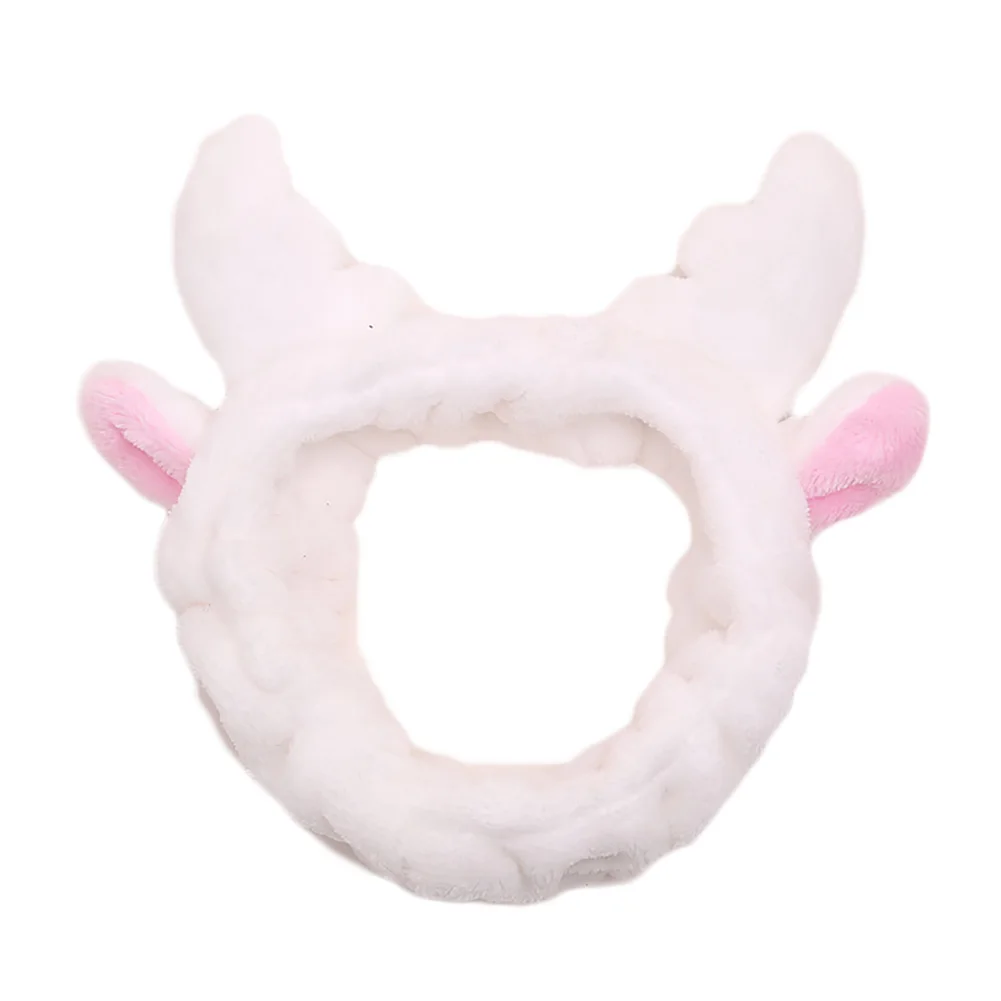 1PC Stylish Cute Ladies Girls Sweet Deer Horn Stretch Hair Band Wrap Headband For Bath Spa Make Up | Украшения и аксессуары