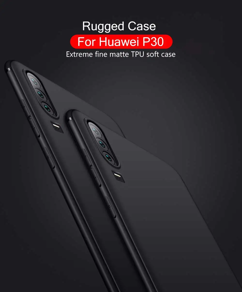 Ультратонкий матовый чехол для huawei P20 P30 чехол P20 P30 Lite Pro p Smart Мягкий силиконовый чехол из ТПУ для mate 20 lite Pro