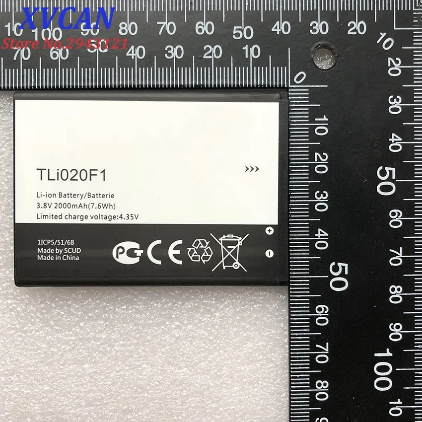 TLI020F1 TLI020F2 Батарея для TCL J720T J726T Alcatel One Touch рoр 2 5042d C7 7040 OT-7040 OT-7040D запасная часть телефона
