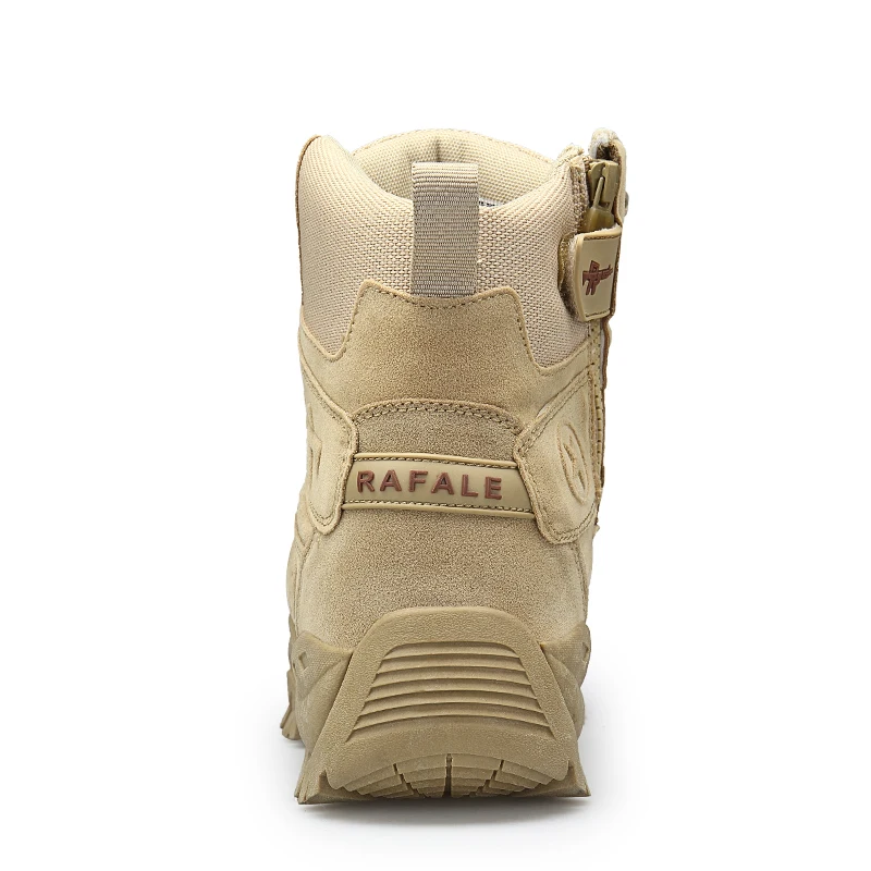  2019 New Winter Snow high quality military Flock Desert boots men tactical combat boots botas work 