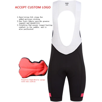 Pantalones cortos de ciclismo para hombre, shorts para triatlón, Italia, almohadilla de esponja, 2020