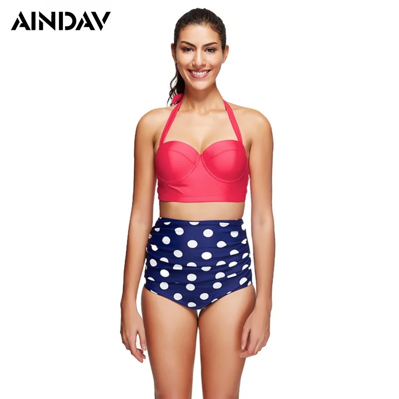 retro plus size swimwear