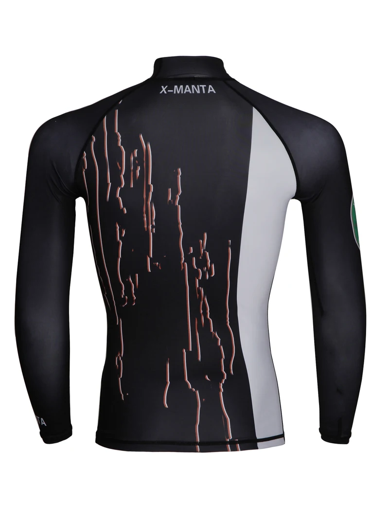 2016 дешевые мужские купальники с длинным рукавом мужской черный купальник