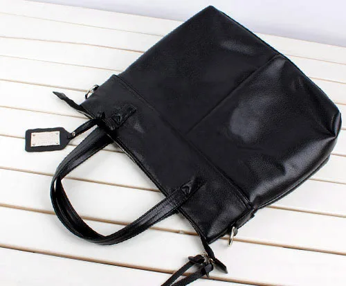 Oversized Black Tote Office Formal Soft Leather Zippered Large Oversized Black Tote Office Formal Soft Leather Zippered Large Capacity Ping Bags Satchel Shoulder Bag Handbag