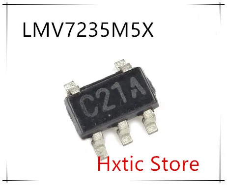 NEW 10PCS LOT LMV7235M5X LMV7235M5 LMV7235 MARKING C21A SOT23 5 IC