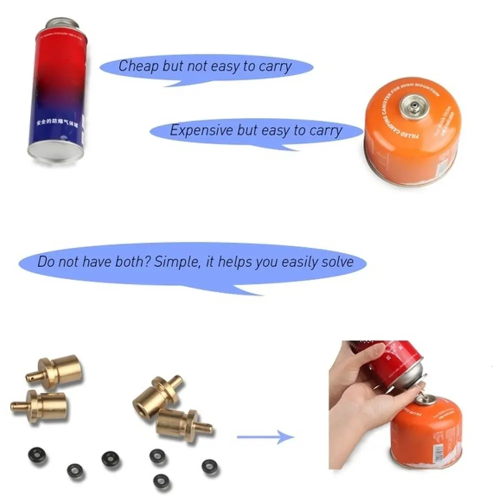 Заправить газовый баллончик для туристической плитки своими руками