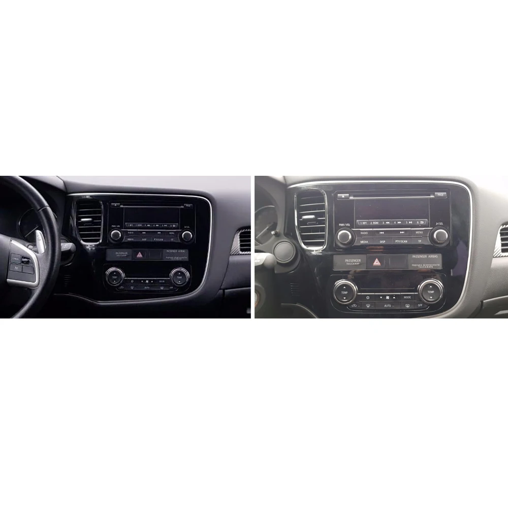 Best Sinosmart Android 8.1 2Din IPS/QLED 2.5D screen car gps multimedia radio navigation player for Mitsubishi Outlander 2008-2019 2