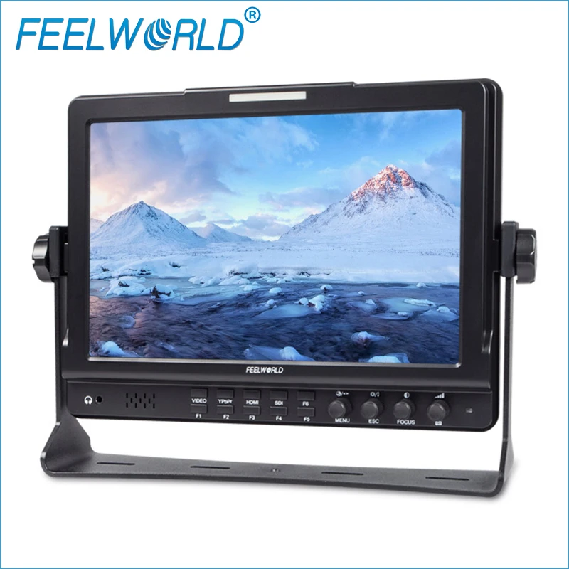 

FW1018S 10.1 Inch Field Monitor with Peaking Focus IPS 3G-SDI Feelworld HDMI Photography Studio Camera Top External Monitors