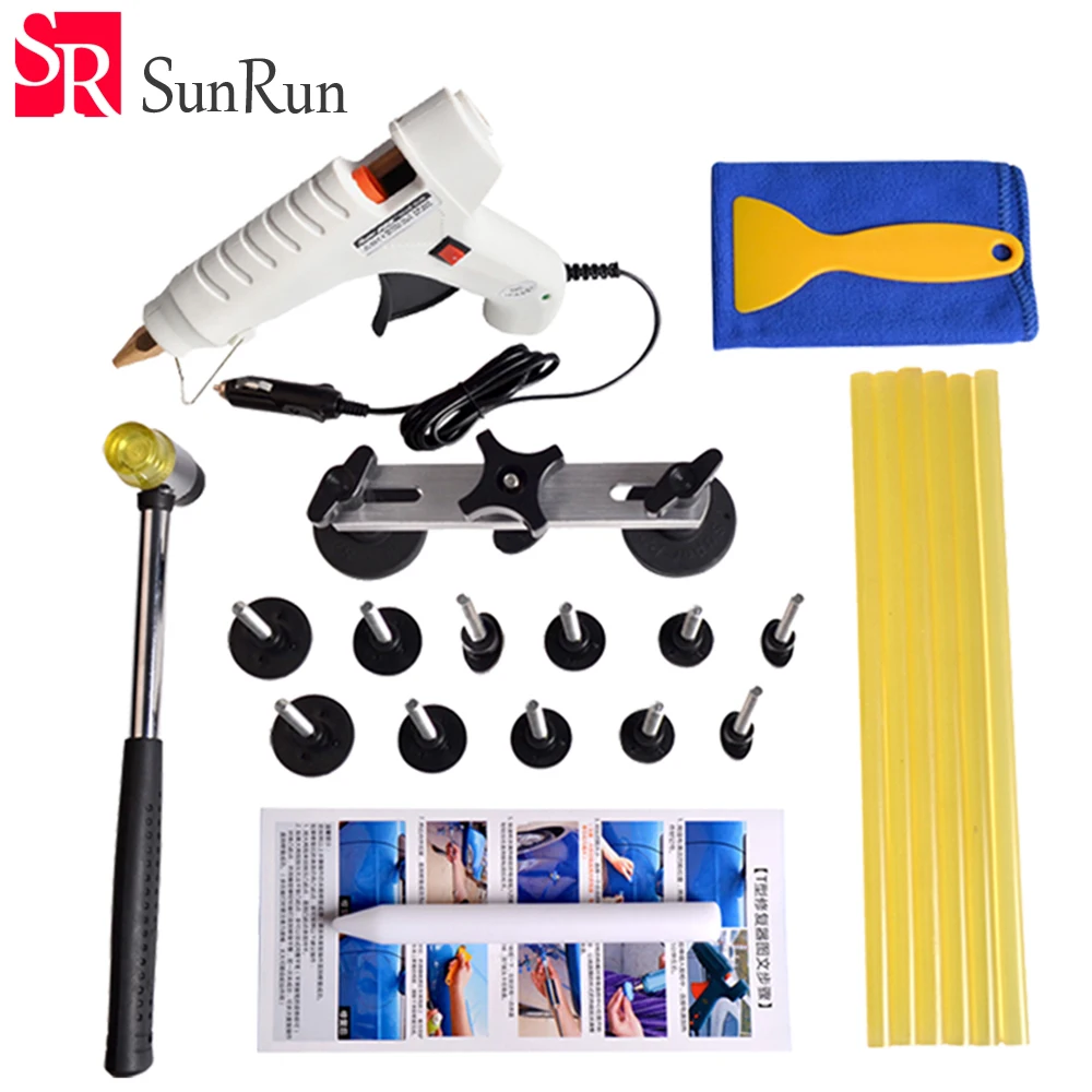 

Super PDR Paintless Dent Repair Tools Kit Pulling Bridge Glue Gun High Quality Car Dent Removal Tools Set for Sale