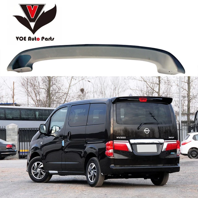 2009 2016 Nv200 Abs Plastic Unpainted Primer Rear Roof Spoiler For 2009 2016 Nv200 Abs Plastic Unpainted Primer Rear Roof Spoiler For Nissan