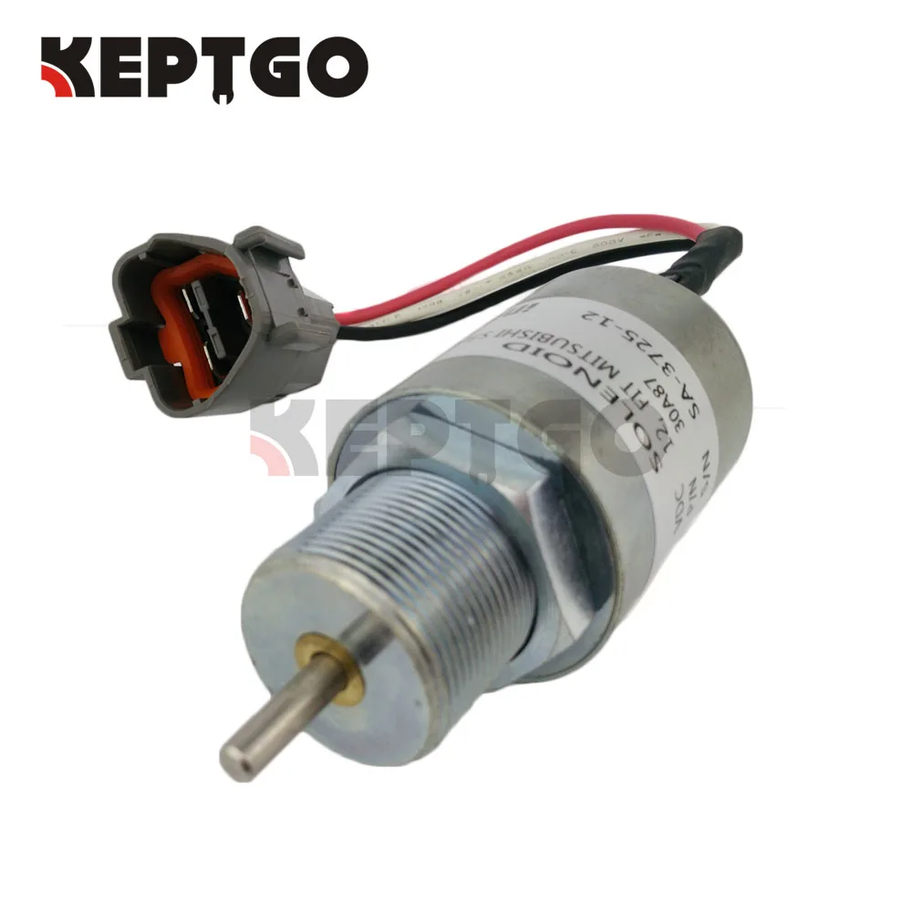 30A87 10400 электромагнитный стоп для Mitsubishi S3L S4L дизельный двигатель 10041 20404 12V|Детали