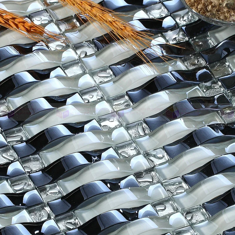 Popular iridescent glass tile mosaic buy cheap iridescent glass ...