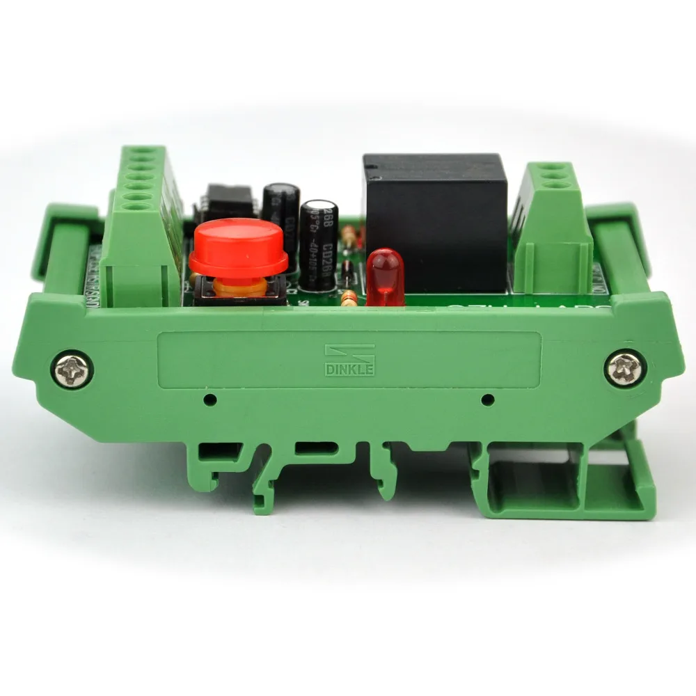 Электроника-SALON panel Mount Momentary-Switch/Pulse-Signal control Latching SPDT Relay Module, 12 В