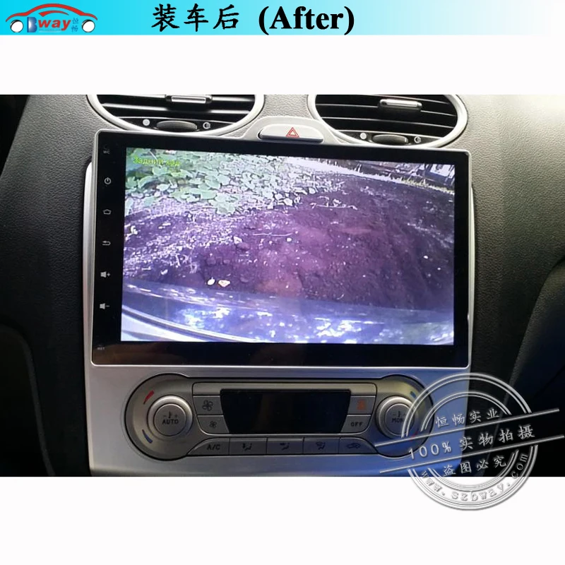 Top Free Shipping 9" Android 7.0 Car DVD Player For Ford Focus 2 S-Max 2007-2011 car GPS Navigation bluetooth,1G RAM 16G ROM 8