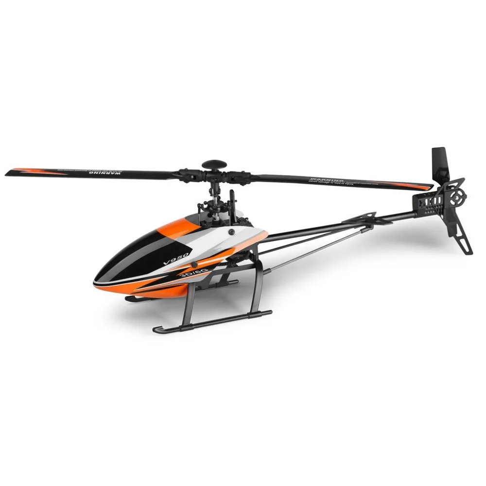 Для WLtoys V950 лидер продаж 2 4G 6 каналов 3D/6G бесщеточный двигатель RTF вертолет с