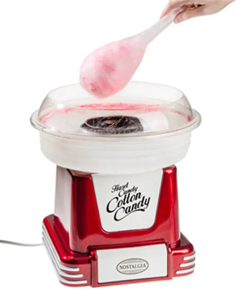

Electric Commercial Cotton Candy Maker Red Machine Kit Store Booth Vintage Sugar
