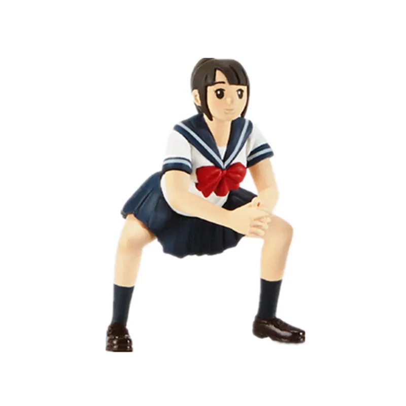 High School Girl Figure In Funny Pose Anime - Action Figures - AliExpress