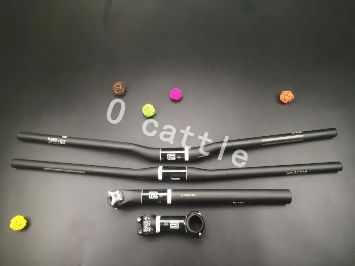 

Fast shipping hot selling NEW PLATT carbon handlebar set MTB bicycle handlebar + seatpost + stem handlebar carbon seat bike part