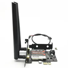 Настольный компьютер беспроводной Intel 9260 9260ac двухдиапазонный 1730 Мбит/с MU-MIMO Windows 10 WiFi Bluetooth 5,0 PCI-E 1X карта