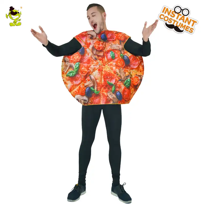 Qlq New Arrival Men S Pizza Costume Party Funny Sandwitch Food Fancy Dress Pizza Costume Performance Halloween Party Costume Party Fancy Dresspizza Costume Aliexpress