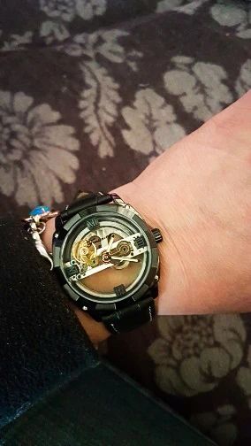 Forsining официальный эксклюзивный распродажа двухсторонние прозрачные военные мужские стимпанк кожа лучший бренд класса люкс автоматические спортивные часы