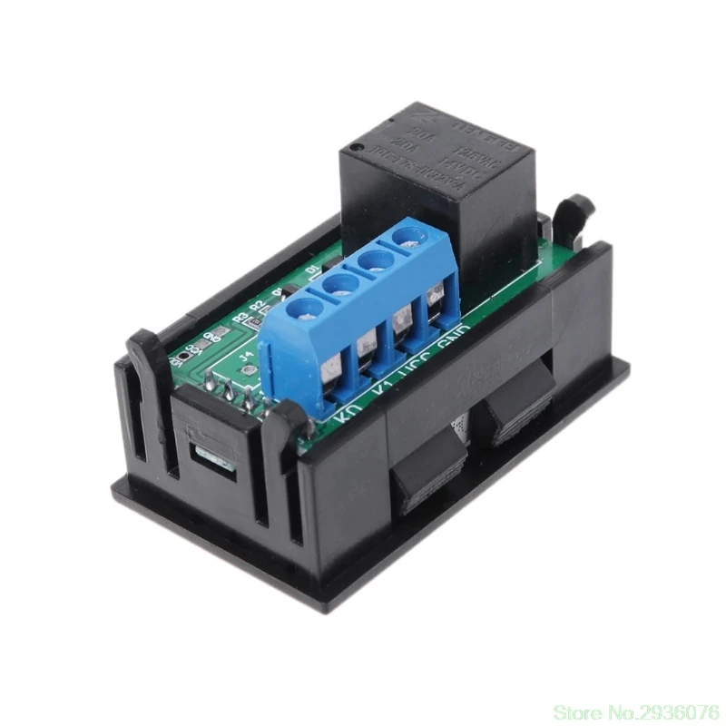 

12V Timer Delay Relay Module Digital LED Display Cycle 0-999 Adjustable Relay
