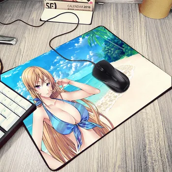 

Mairuige Hot Food Cuisine Anime Shokugeki No Soma Sexy Girls Nakiri Erina Pattern Computer Mousepad Pc Gaming Table Desk Mat