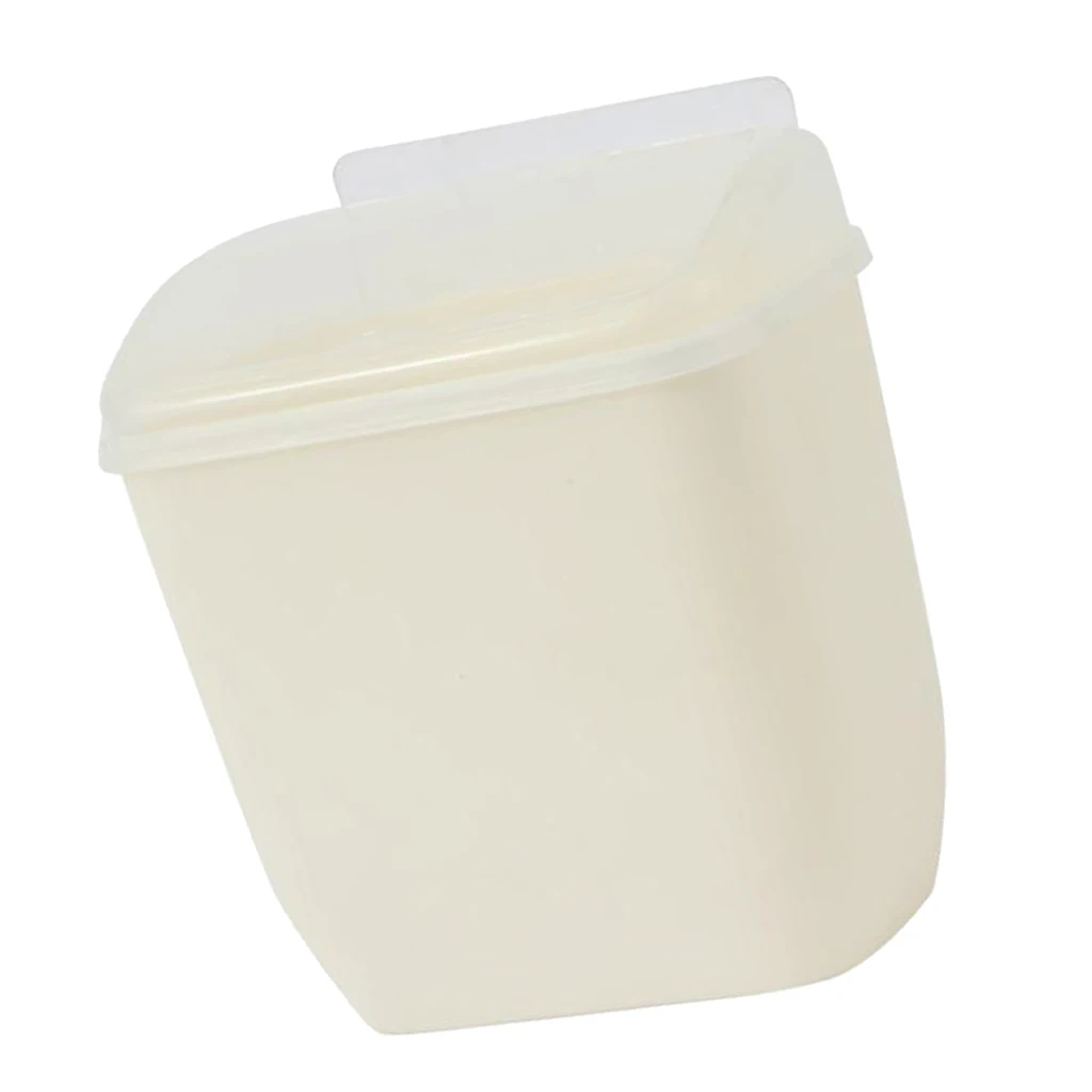 Wall Mounted Wastebasket Trash Can For Bathroom, Kitchen, Office Garden Decor