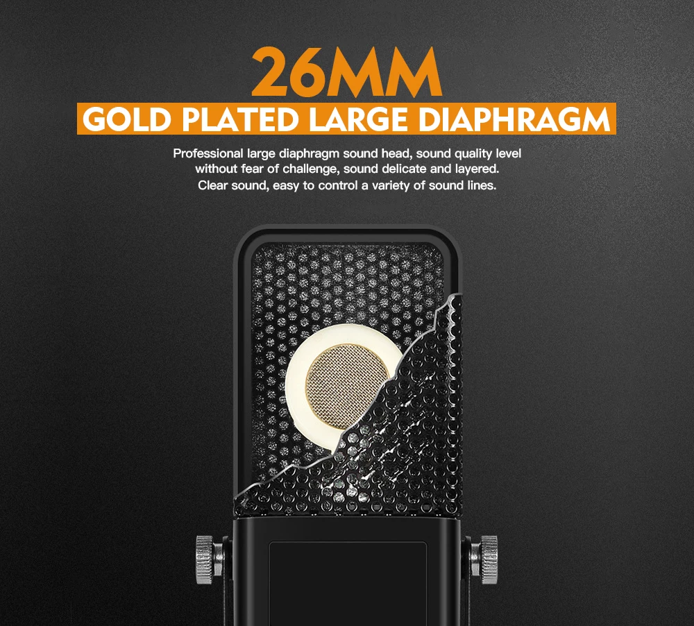 FELYBY BM1000 аудио Студия конденсаторный микрофон для караоке для компьютера/ноутбука/телефона bm 800 Модернизированный микрофон с ударным креплением