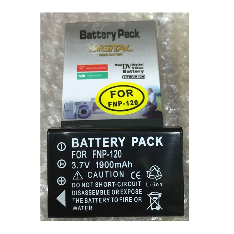 NP 120 FNP120 lithium battery NP120 Digital camera battery For Original ...