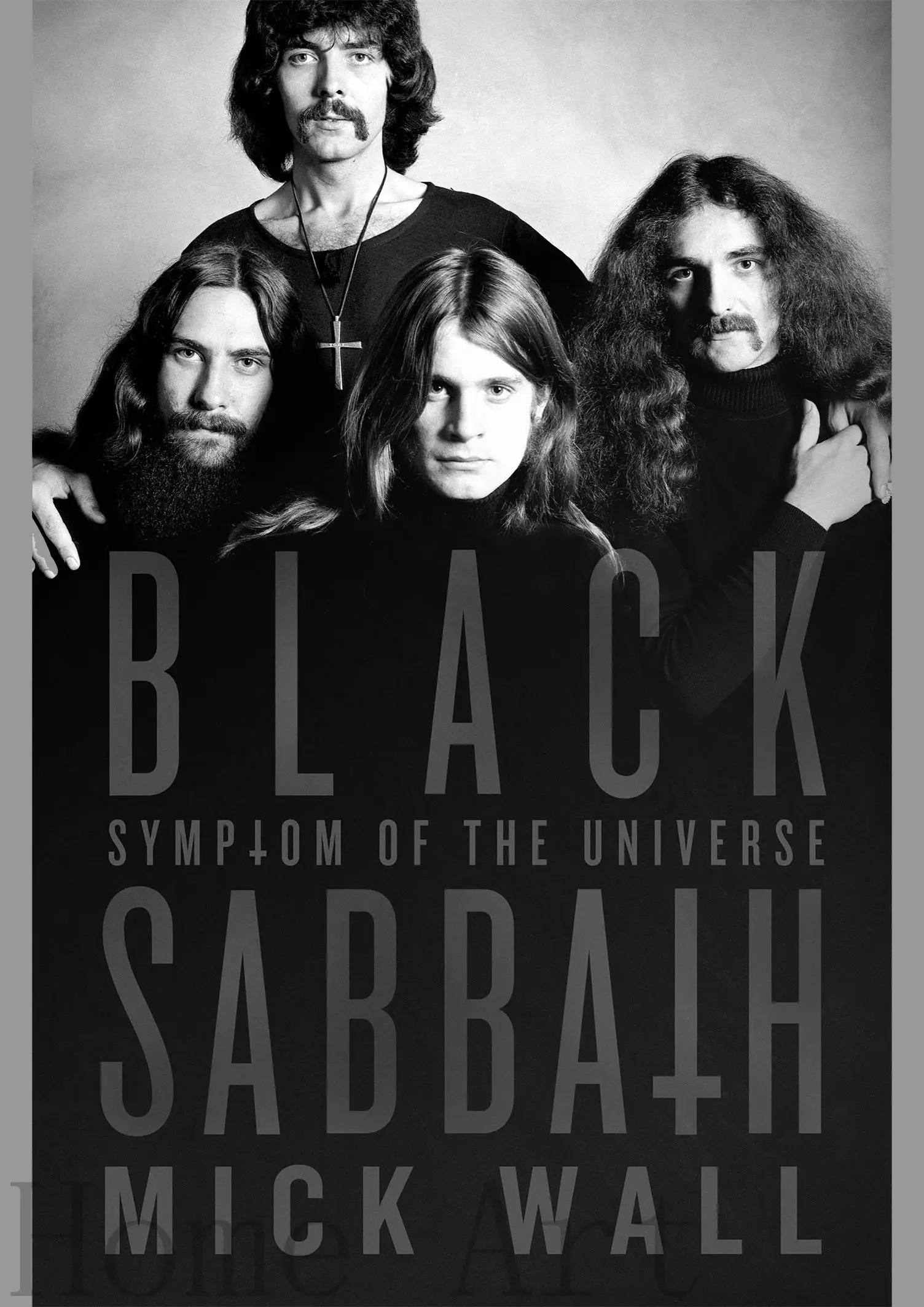 Black Sabbath плакат музыка наклейки на стену Высокое разрешение белая бумага с покрытием украшение дома искусство дома - Цвет: Розовый