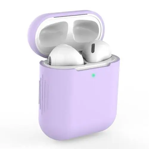 Мягкий силиконовый чехол для наушников для Apple Airpods 2, противоударный чехол, беспроводные Bluetooth наушники, защитный чехол для AirPods, чехол s - Цвет: E