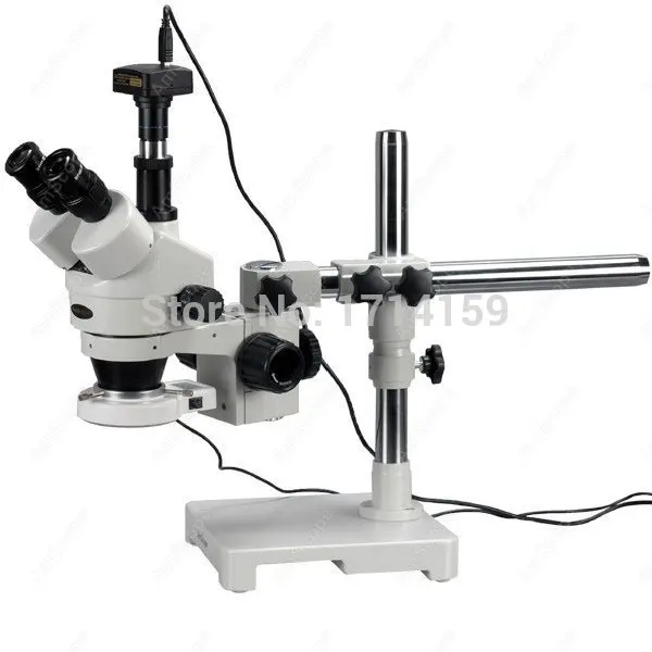 Стоматологическая лаборатория товары AmScope 3.5X 90X Тринокулярный светодиодный