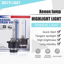 MGTV LIGHT 2 шт. автомобилей Ксеноновые лампа фары комплект D2S D4S 35 Вт очень яркий автомобиль ксеноновые фары противотуманные лампы 4300 К 6000 К 8000 К 10000 К