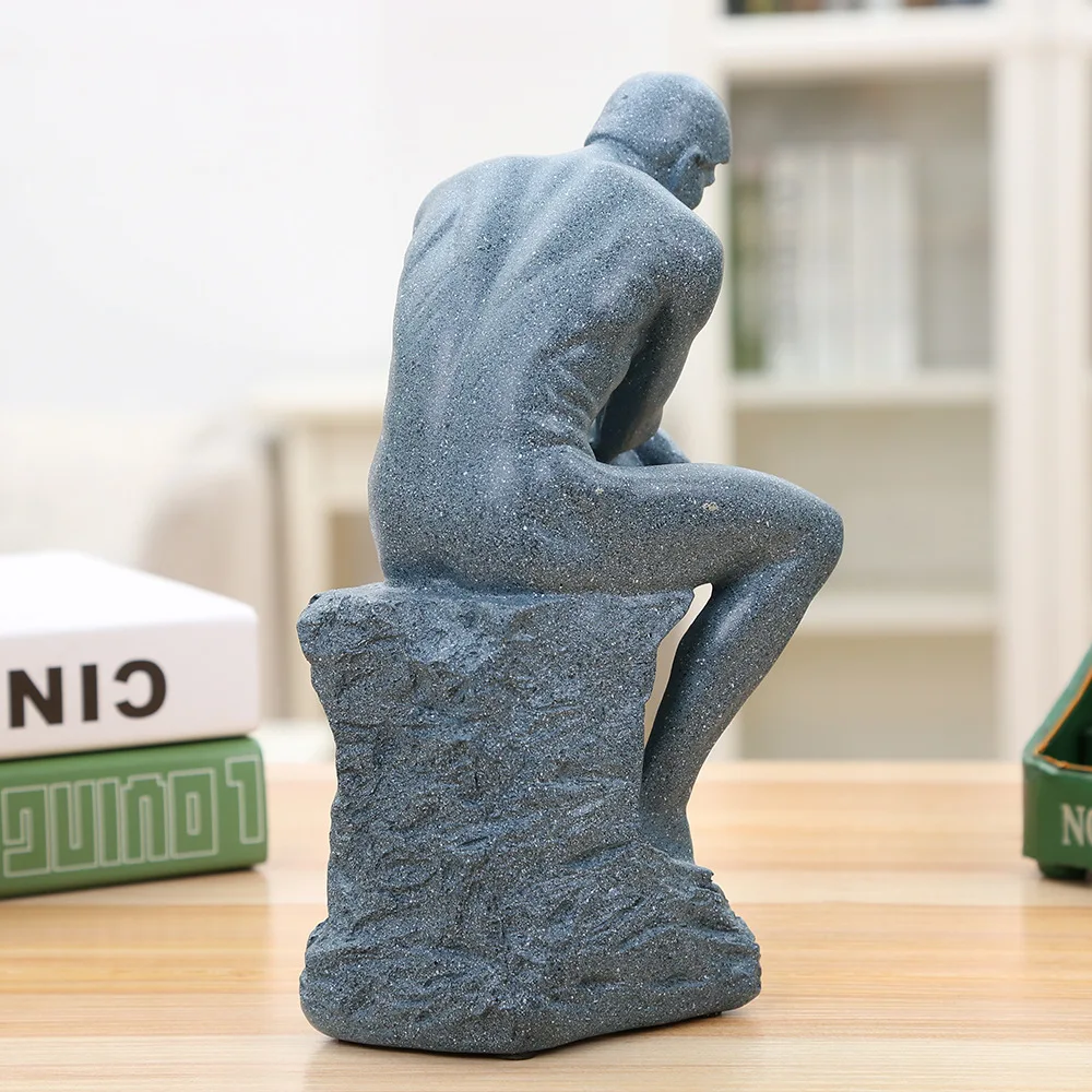 المفكر النحت تمثال الفن خزانة الديكور الإبداعية الراتنج الديكور الحرف المفكر النحت تمثال الفن خزانة الديكور الإبداعية الراتنج الديكور الحرف