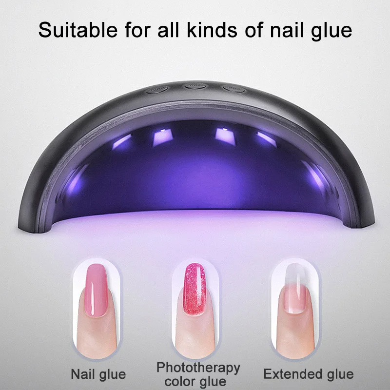

24/36W LED Nail Dryer Panda Light UV Gel Polish Curing Lamp Smart Sensor Nails Art Manicure Machine YF2018