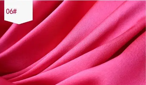 150 см ширина 1 метр хорошее качество атласная ткань высокая плотность мягкий стрейч Атлас имитирует шелк Шармез Ткань DIY платье Cheongsam - Цвет: 6 rose