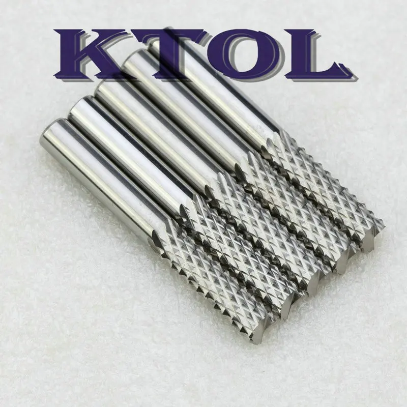 pcb cnc router bits corn teeth milling cutter carbide end mill tool