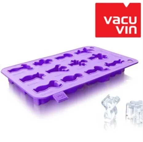 Netherlands vacu vin creative baking molds imported frozen ice lattice mold artifact Purple Kitchen | Дом и сад