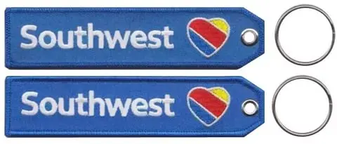 EM-4056 Southwest airlines keychain