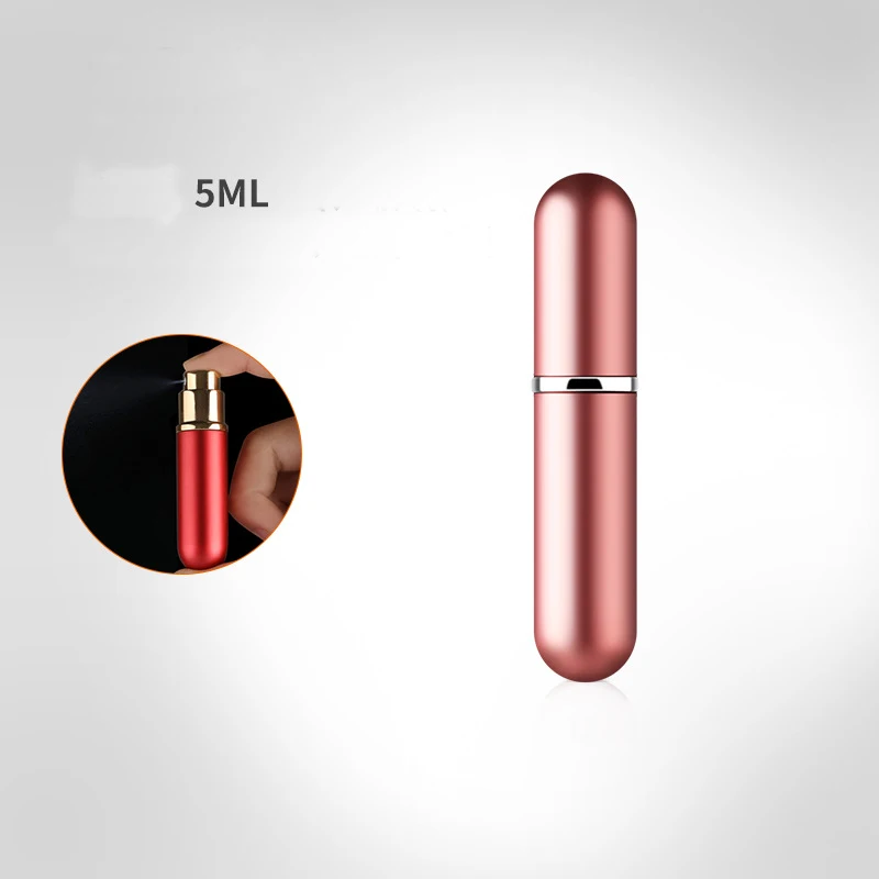

2pcs 5ml color perfume enamel dew perfume dispensing spray bottle Empty bottle Round head spray pen Small spray bottle BQ216