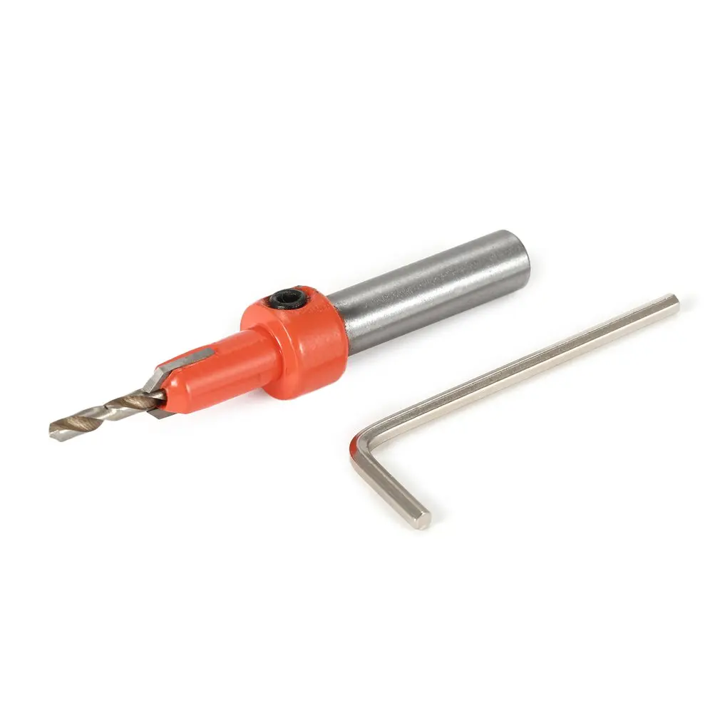 

2.8mm*8mm Alloy Head Cone Metal Countersink Drill Upper Screw Bit Sand Wood Plank Opener Drill Bit