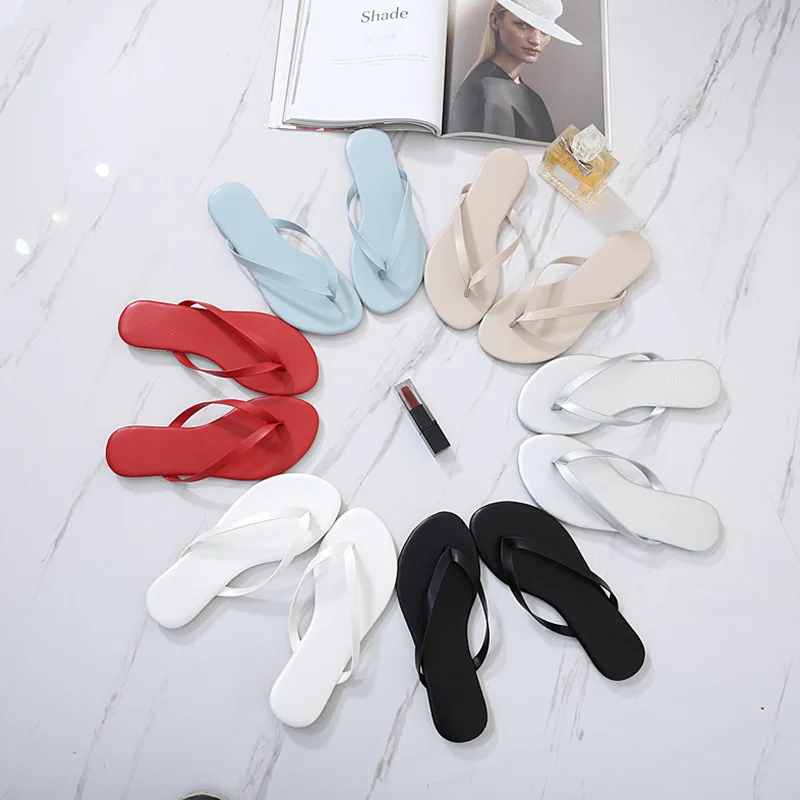 

3016P women's word drag female summer wear large size foreign trade beach shoes