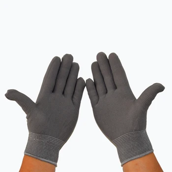 

5 Pcs Anti-static Gloves Anti-static ESD Electronic Work Gloves Palm Computer Finger PC Non-slip Finger Working Gloves Men