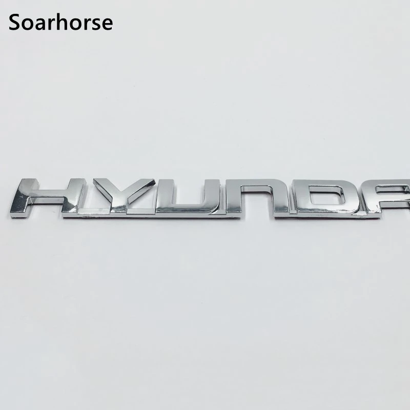 

Soarhorse New Styling For Hyundai Words Logo Car Body Emblem Nameplate Sticker